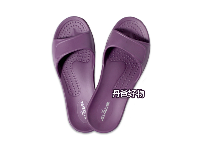 (L) 紫色 EVA柔軟室內拖鞋