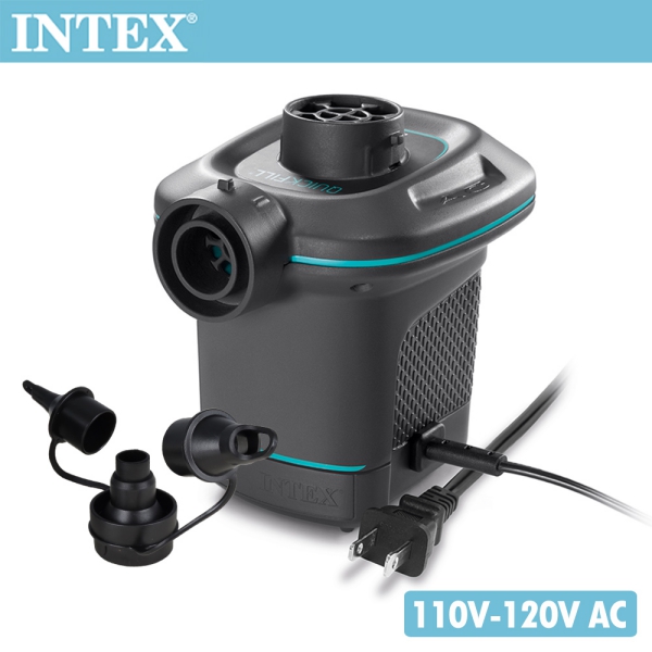【INTEX】110V家用電動充氣幫浦(充洩二用)15210031(66639 
