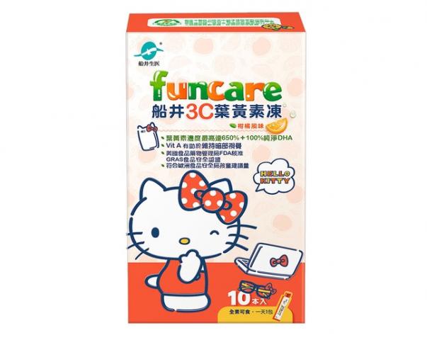 (許願品)船井R3C葉黃素凍Hello Kitty限定款(10包/兒童專用 