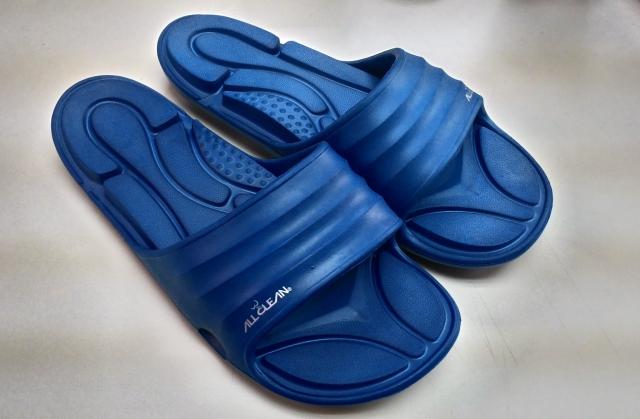 寶藍/43號 ALL CLEAN 環保透氣排水休閒拖鞋(28.5cm)(台灣 