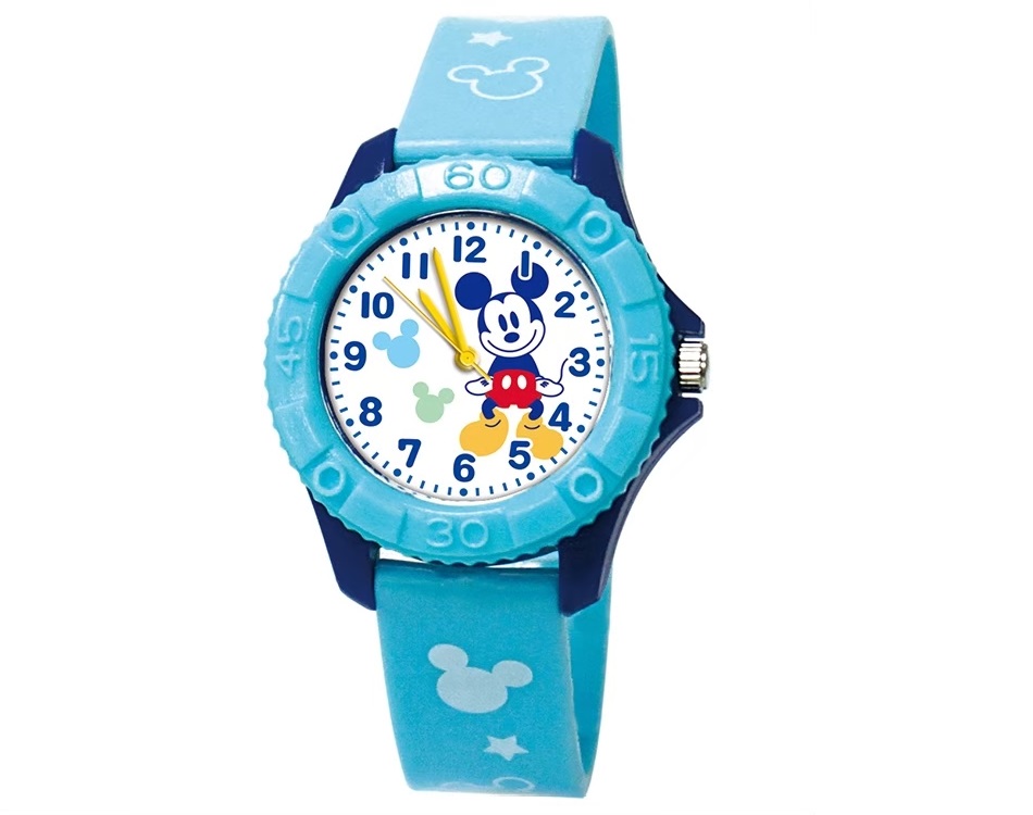 (米奇)迪士尼系列米奇防潑水雙色殼兒童手錶 @兒童手錶
